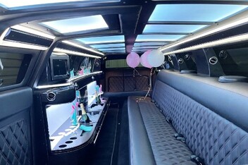 Coral Springs Limousine Interior