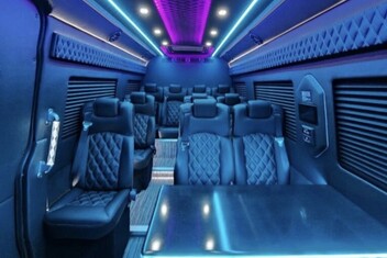 Coral Springs Sprinter Bus Interior